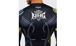 Rashguard z długim rękawem Venum x TEKKEN 8 King czarno-żółty