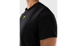 Damska koszulka Venum Lazer Dry Tech, czarno-żółta