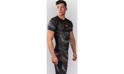 Venum Matupa rashguard z krótkim rękawem – Black/Grey/Gold