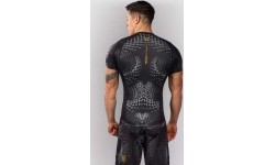 Venum Matupa rashguard z krótkim rękawem – Black/Grey/Gold