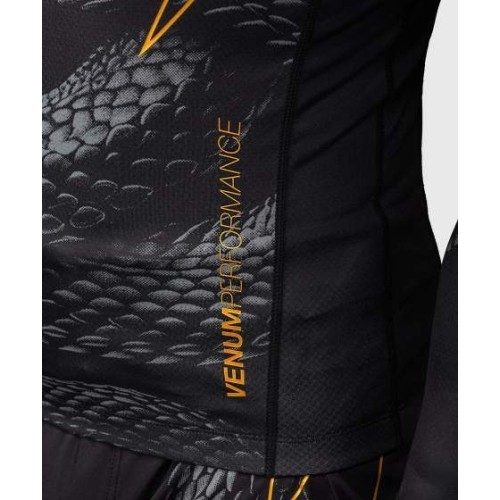 Rashguard z długim rękawem Venum Matupa, czarny/szary/złoty