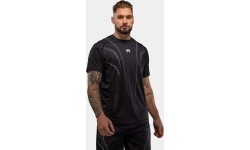 Koszulka Venum Streamline Dry-Tech, czarno-biała