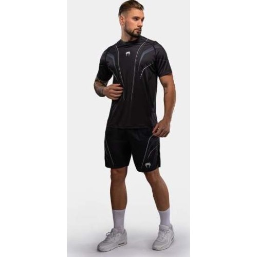 Koszulka Venum Streamline Dry-Tech, czarno-biała