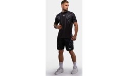 Koszulka Venum Streamline Dry-Tech, czarno-biała