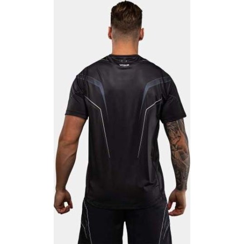 Koszulka Venum Streamline Dry-Tech, czarno-biała