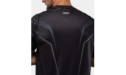 Koszulka Venum Streamline Dry-Tech, czarno-biała