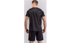 Koszulka Venum Streamline Dry-Tech, czarno-złota