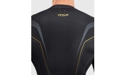 Koszulka do pływania z długim rękawem Venum Streamline, czarno-złota
