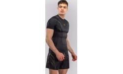 Rashguard z krótkim rękawem Venum Streamline – czarny/złoty