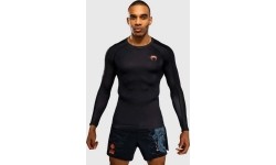 Rashguard z długim rękawem Venum Thunder Dragon - Black/Grey/Copper
