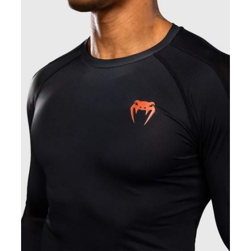 Rashguard z długim rękawem Venum Thunder Dragon - Black/Grey/Copper