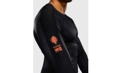 Rashguard z długim rękawem Venum Thunder Dragon - Black/Grey/Copper