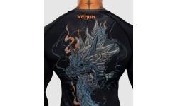 Rashguard z długim rękawem Venum Thunder Dragon - Black/Grey/Copper