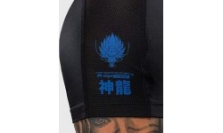 Koszulka rashguard z krótkim rękawem Venum Thunder Dragon, czarno-szafirowa