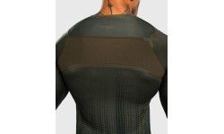 Koszulka kompresyjna z długim rękawem Venum Stealth – khaki/ciemnozielony