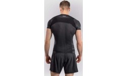 Rashguard z krótkim rękawem Venum Stealth, czarno-biały