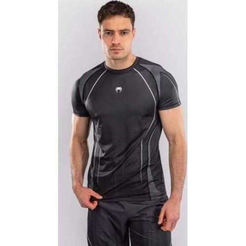 Koszulka Venum Stealth Dry-Tech, czarno-biała