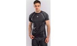 Koszulka Venum Stealth Dry-Tech, czarno-biała