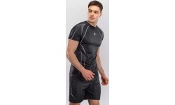 Koszulka Venum Stealth Dry-Tech, czarno-biała