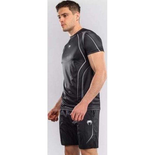 Koszulka Venum Stealth Dry-Tech, czarno-biała