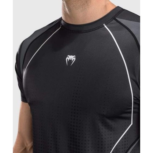 Koszulka Venum Stealth Dry-Tech, czarno-biała