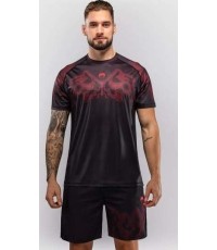 Koszulka Venum Spectre Dry-Tech – czarno-czerwona