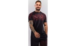 Koszulka Venum Spectre Dry-Tech – czarno-czerwona