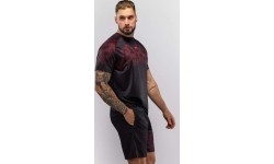 Koszulka Venum Spectre Dry-Tech – czarno-czerwona