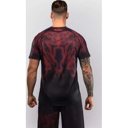 Koszulka Venum Spectre Dry-Tech – czarno-czerwona