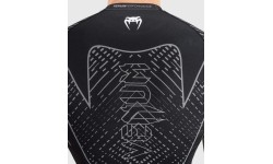 Rashguard z krótkim rękawem Venum Midnight Fury – czarny/szary/srebrny