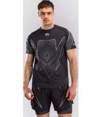Koszulka Venum Midnight Fury Dry-Tech - czarny/szary/srebrny