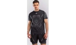 Koszulka Venum Midnight Fury Dry-Tech - czarny/szary/srebrny