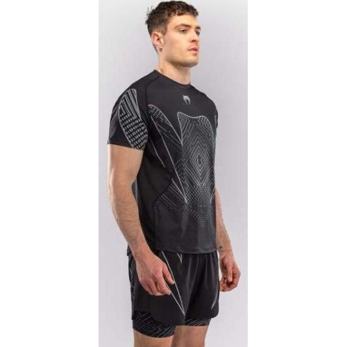 Koszulka Venum Midnight Fury Dry-Tech - czarny/szary/srebrny