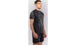 Koszulka Venum Midnight Fury Dry-Tech - czarny/szary/srebrny