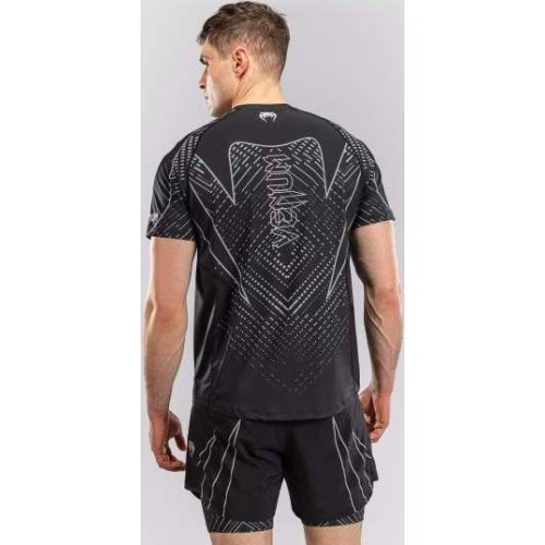 Koszulka Venum Midnight Fury Dry-Tech - czarny/szary/srebrny
