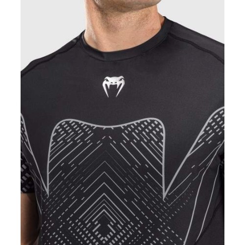 Koszulka Venum Midnight Fury Dry-Tech - czarny/szary/srebrny
