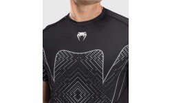 Koszulka Venum Midnight Fury Dry-Tech - czarny/szary/srebrny