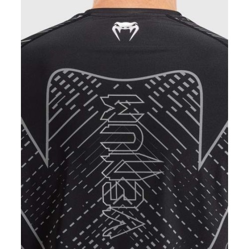 Koszulka Venum Midnight Fury Dry-Tech - czarny/szary/srebrny