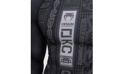 Rashguard z długim rękawem Karate Combat by Venum – czarno-szary