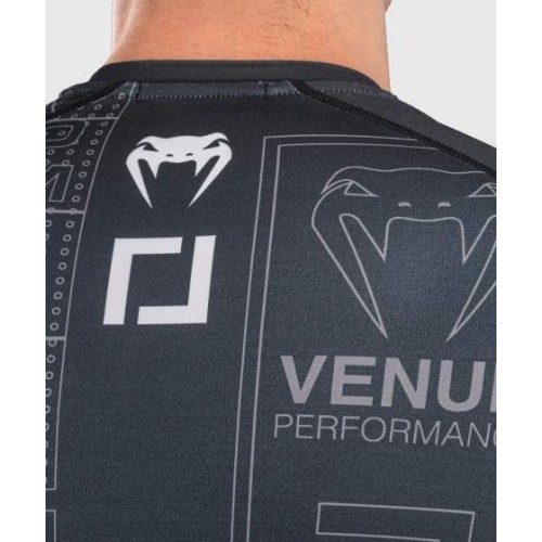 Rashguard z długim rękawem Karate Combat by Venum – czarno-szary