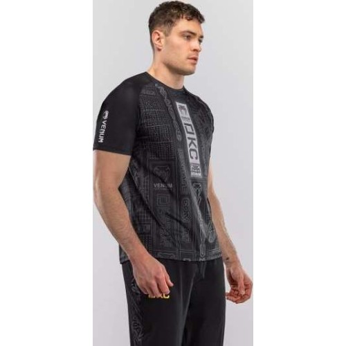 Koszulka Karate Combat by Venum Dry-Tech – czarno-szara