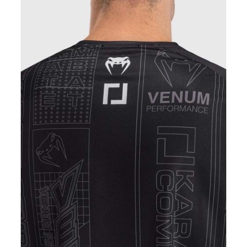 Koszulka Karate Combat by Venum Dry-Tech – czarno-szara