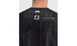 Koszulka Karate Combat by Venum Dry-Tech – czarno-szara