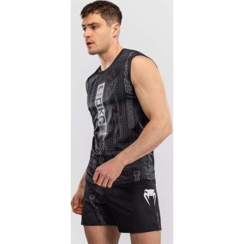 Koszulka bez rękawów Karate Combat by Venum Dry-Tech – czarno-szara