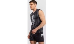 Koszulka bez rękawów Karate Combat by Venum Dry-Tech – czarno-szara