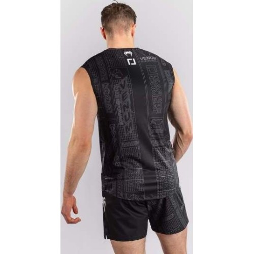 Koszulka bez rękawów Karate Combat by Venum Dry-Tech – czarno-szara