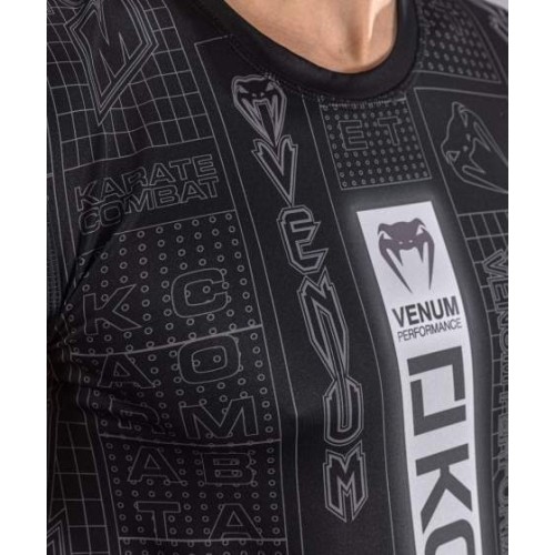 Koszulka bez rękawów Karate Combat by Venum Dry-Tech – czarno-szara