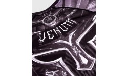 Rashguard Venum Gladiator 3.0 z długim rękawem, czarno-biały
