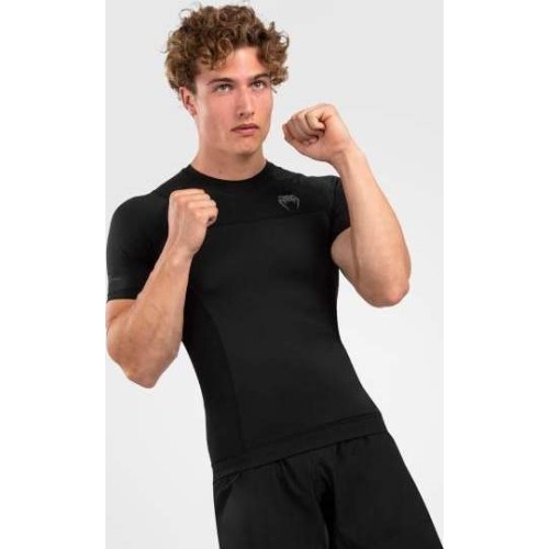 Rashguard z krótkim rękawem Venum G-Fit Air, czarny