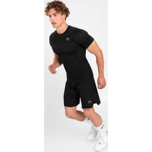 Rashguard z krótkim rękawem Venum G-Fit Air, czarny